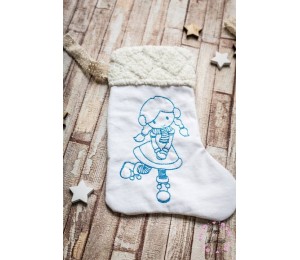 ITH Stickserie - Nikolausstiefel mit Motiven - in 4 Größen